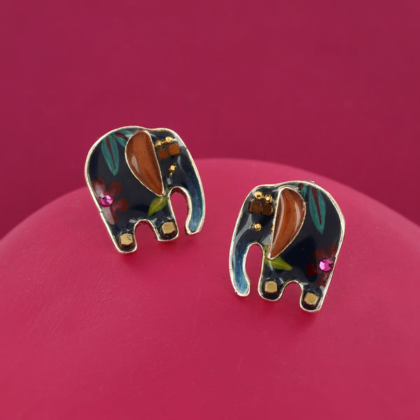 Taratata Elephant Stud Earrings