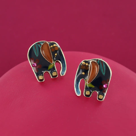 Taratata Elephant Stud Earrings