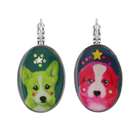 Taratata Tootoo Dog Icon Earrings