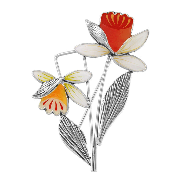 Taratata Flower Brooch - Jonquille