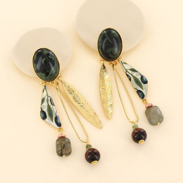 Taratata Olive Earrings