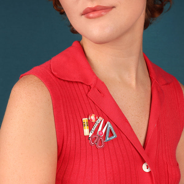 Taratata 'Gomme' School Brooch