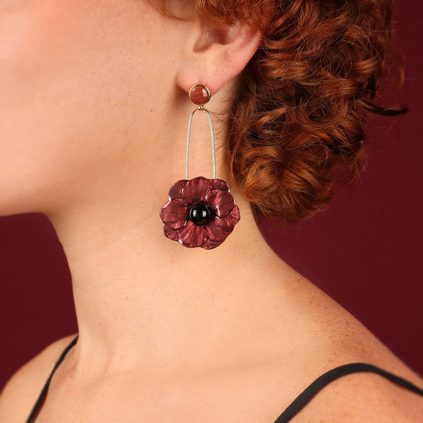 Taratata 'Carmen' Rose Earrings