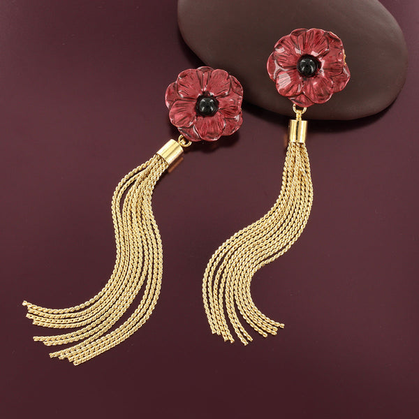 Taratata 'Carmen' Rose Earrings