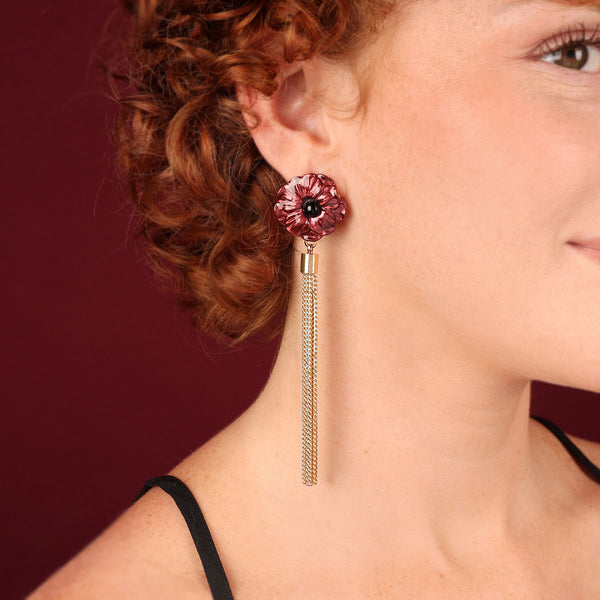 Taratata 'Carmen' Rose Earrings