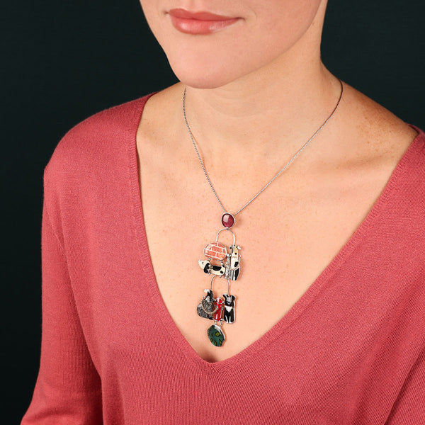 Taratata 'Pas Bouger' Dog Necklace