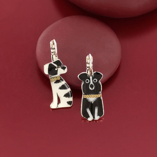 Taratata 'Pas Bouger' Dog Earrings