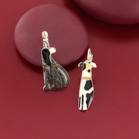 Taratata 'Pas Bouger' Dog Earrings