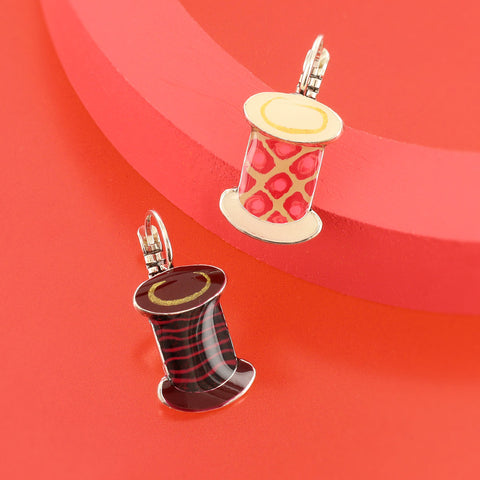 Taratata 'Ruban' Yarn Earrings