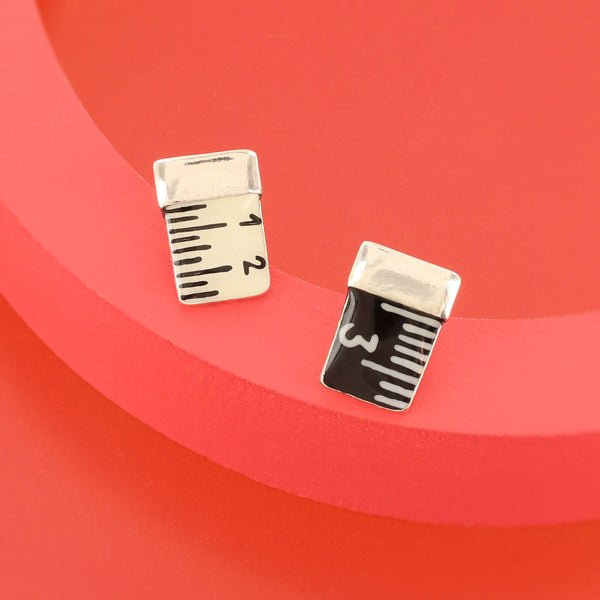 Taratata 'Ruban' Tape Measure Earrings