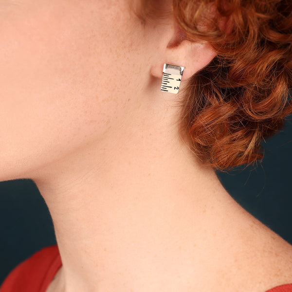 Taratata 'Ruban' Tape Measure Earrings