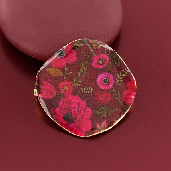 Taratata 'Velvet' Flower Brooch