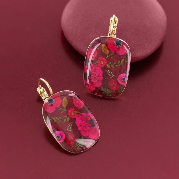 Taratata 'Velvet' Flower Earrings