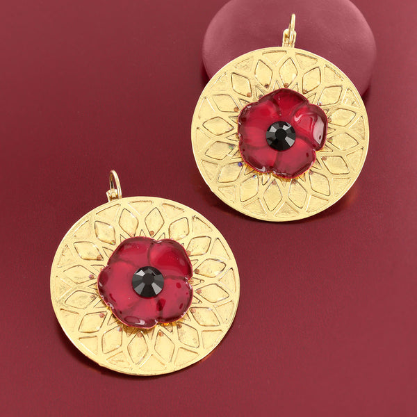 Taratata 'Velvet' Flower Earrings