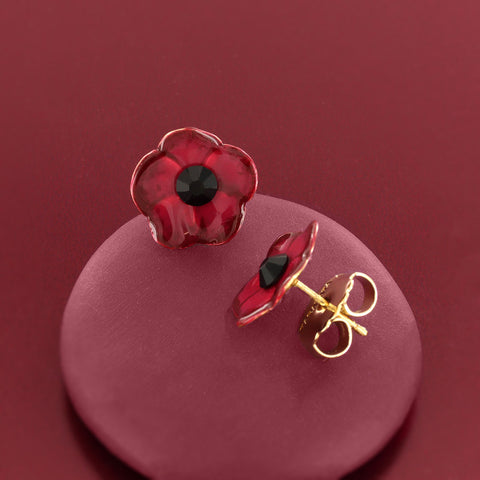 Taratata 'Velvet' Flower Studs