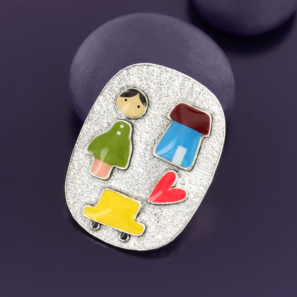 Taratata 'Gommettes' Brooch