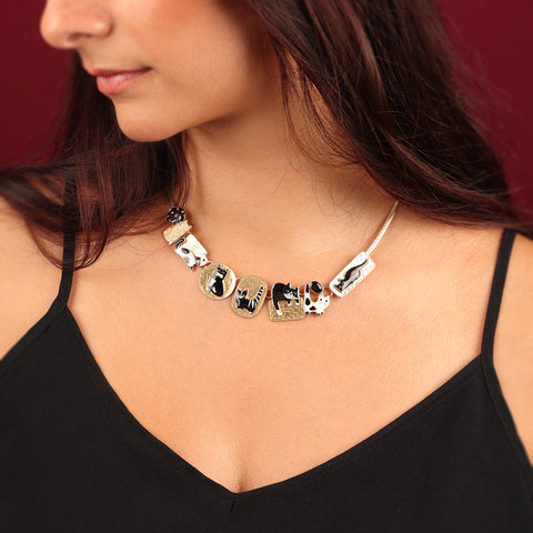 Taratata 'Fluffy' Cat Necklace