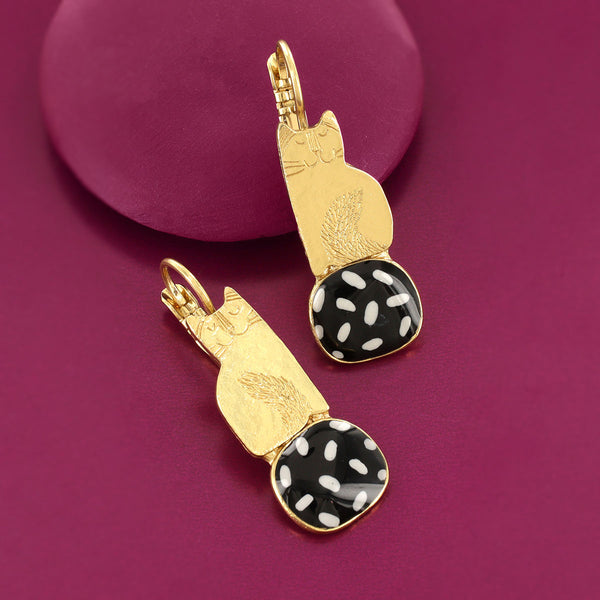Taratata 'Fluffy' Cat Earrings