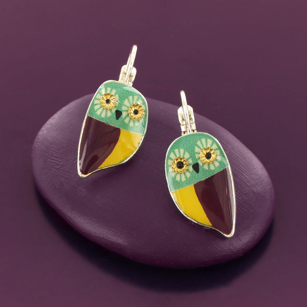 Taratata 'Belle Etoile' Owl Earrings