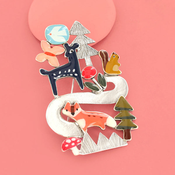 Taratata 'Grizzli' Brooch