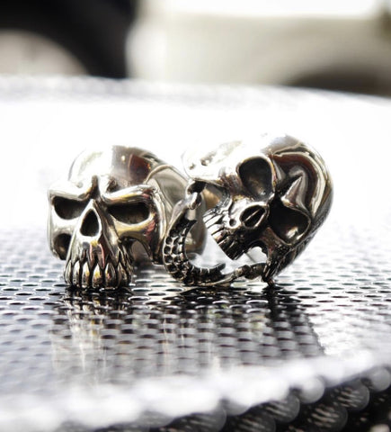 Sterling Silver Skull Ring