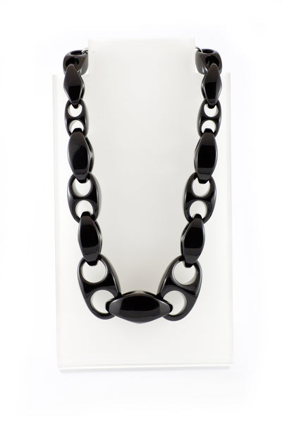 Sirocco Black Links Necklace