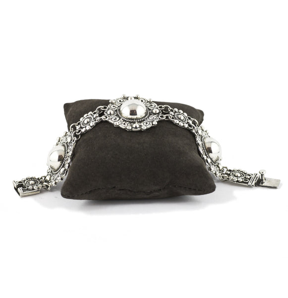 Mexican Sterling Silver 'Brillante' Bracelet