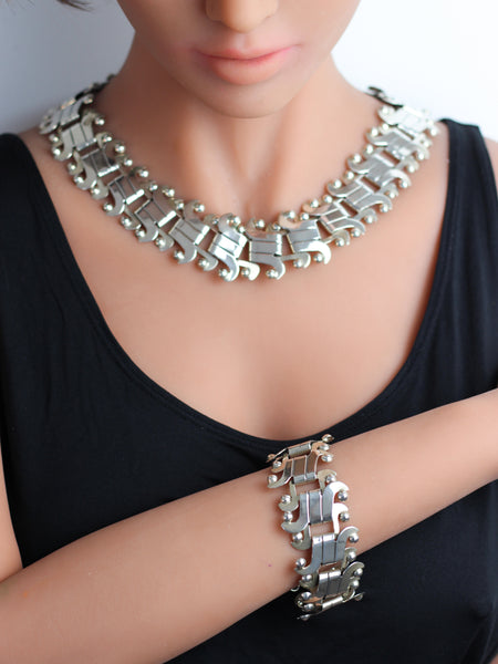 Silver Twist Bracelet - Mexico
