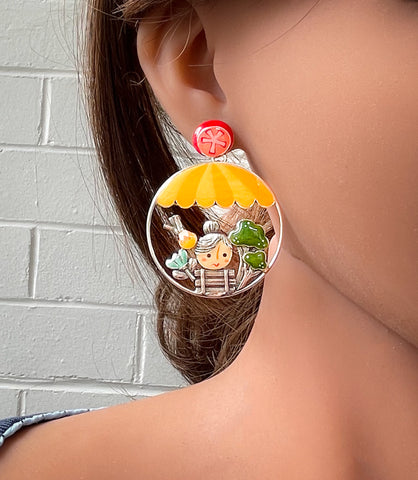 Taratata Marché des Fermiers Earrings