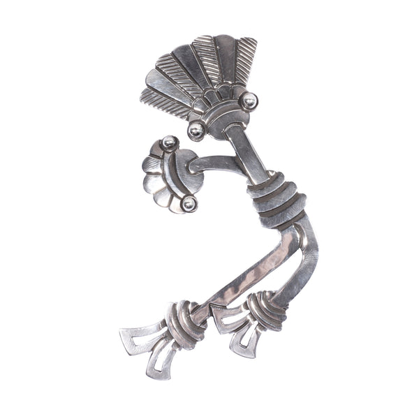 Aztec Motif Brooch