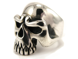 Sterling Silver Skull Ring