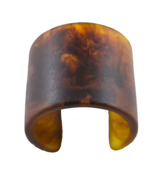 Sirocco Tortoise Shell Resin Cuff